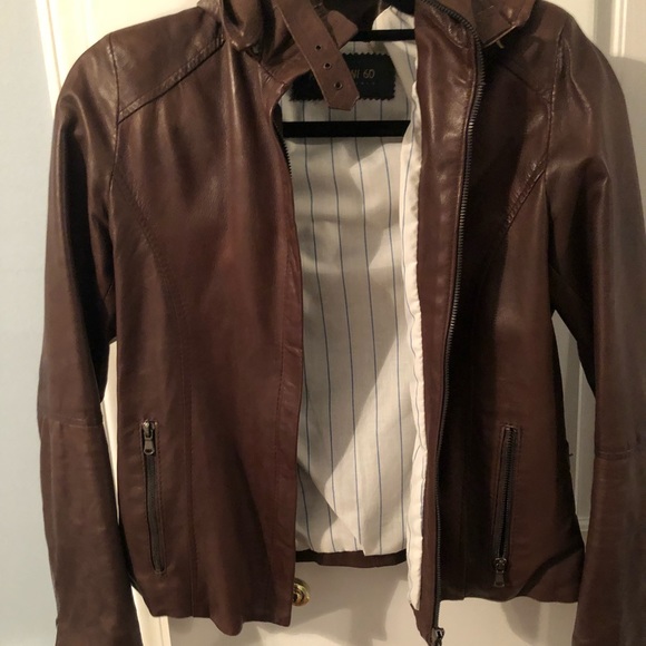 Brand new leather jacket from Italy - Picture 4 of 6